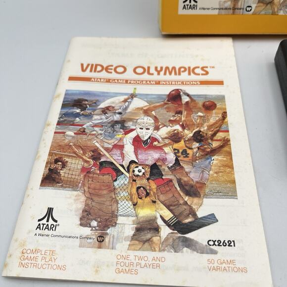 Video Olympics (1977) Atari 2600 - 50 Video Games CIB - Picture 4 of 9